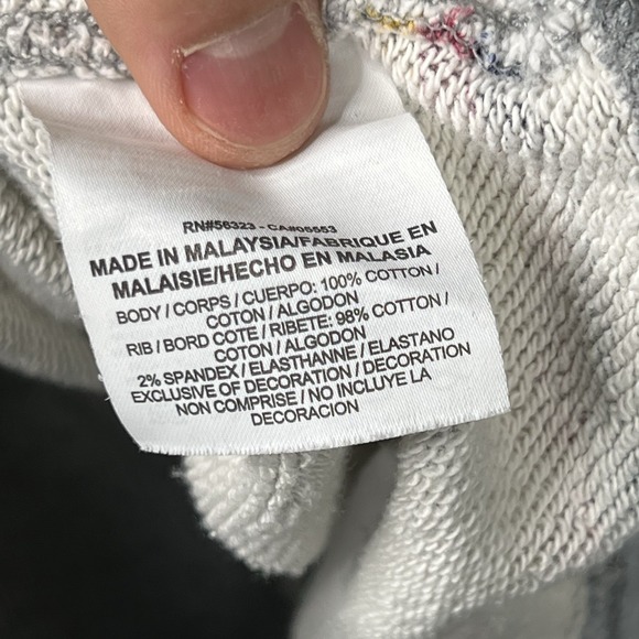 Nike Golf Striped French Terry Fleece Crew Neck Sweatshirt Men's Size Medium - Picture 9 of 11